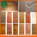 Pele de porta de teca MDF / HDF natural